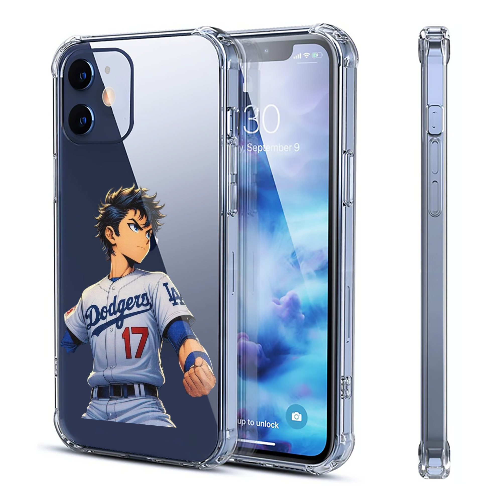  Clear IPhone 12 Case – Soft TPU With UV Print – Enhanced Drop Protection, Precise Fit, Anti-Fingerprint, Customizable Design, Scratch-Resistant, Yellow-Resistant